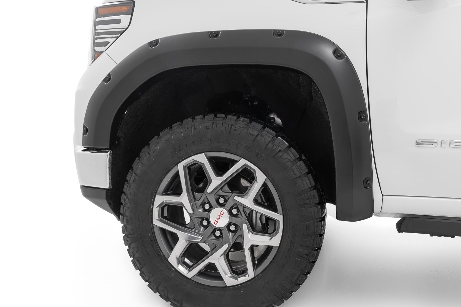 Rough Country | Fender Flares|Fenders|Body & Frame|Exterior Parts & Car Care | Traditional Pocket Fender Flares Gloss Black GMC Sierra 1500 2WD/4WD (19-23) Rough Country | F-C11950A-RCGB