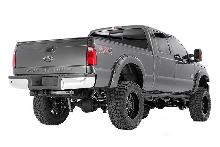 Rough Country | Fender Flares|Fenders|Body & Frame|Exterior Parts & Car Care | Pocket Fender Flares w/Rivets 11-16 F-250/350 Rough Country | F-F21111