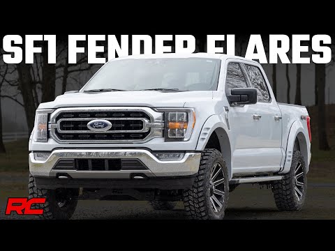 Rough Country | Fender Flares | SF1 Pocket Fender Flares 21-23 Ford F-150 2WD/4WD Rough Country | F-F320210