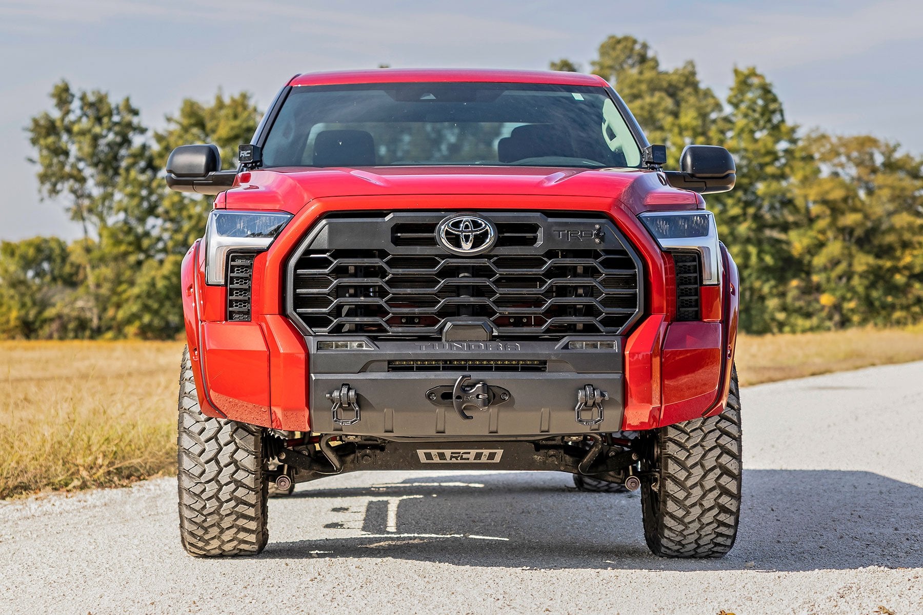 Rough Country | Fender Flares | Traditional Pocket Fender Flares Gloss Black Toyota Tundra 2WD/4WD (22-23) Rough Country | F-T11413-RCGB