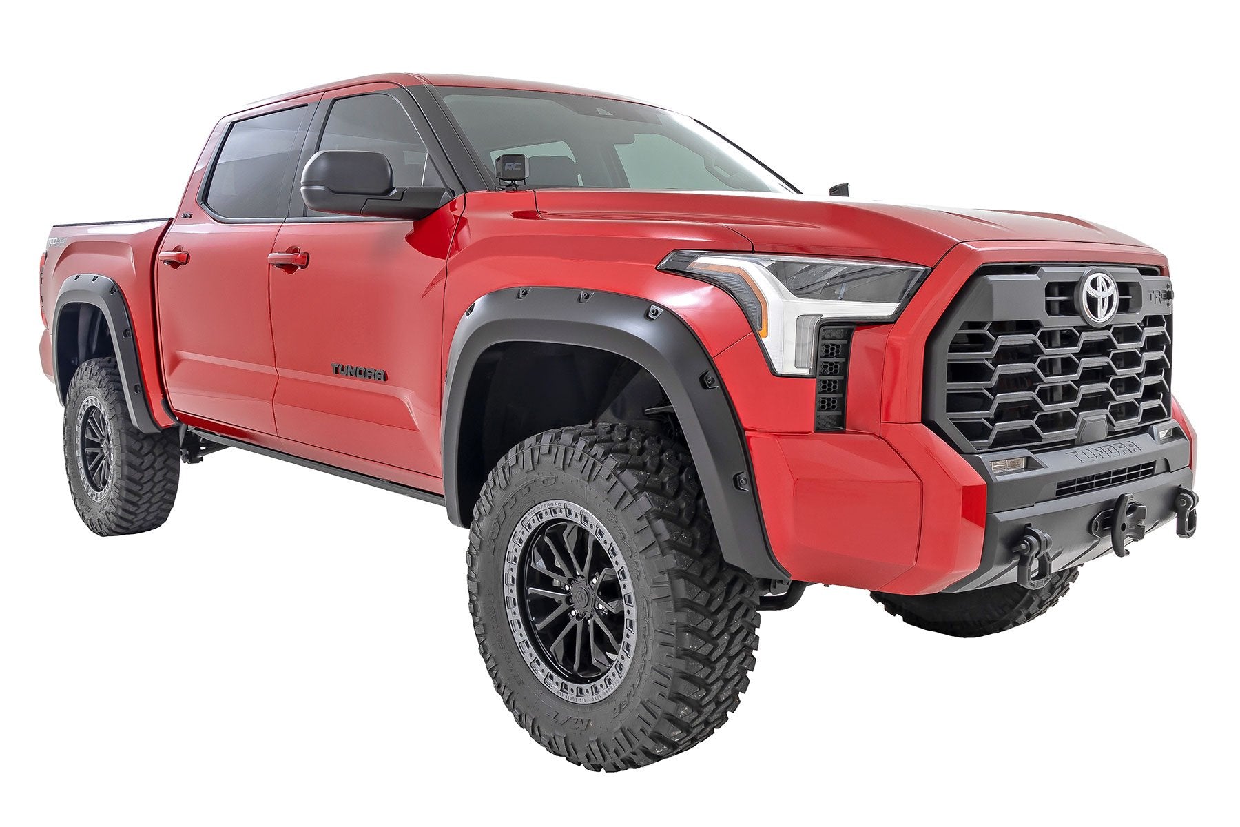 Rough Country | Fender Flares | Traditional Pocket Fender Flares Gloss Black Toyota Tundra 2WD/4WD (22-23) Rough Country | F-T11413-RCGB