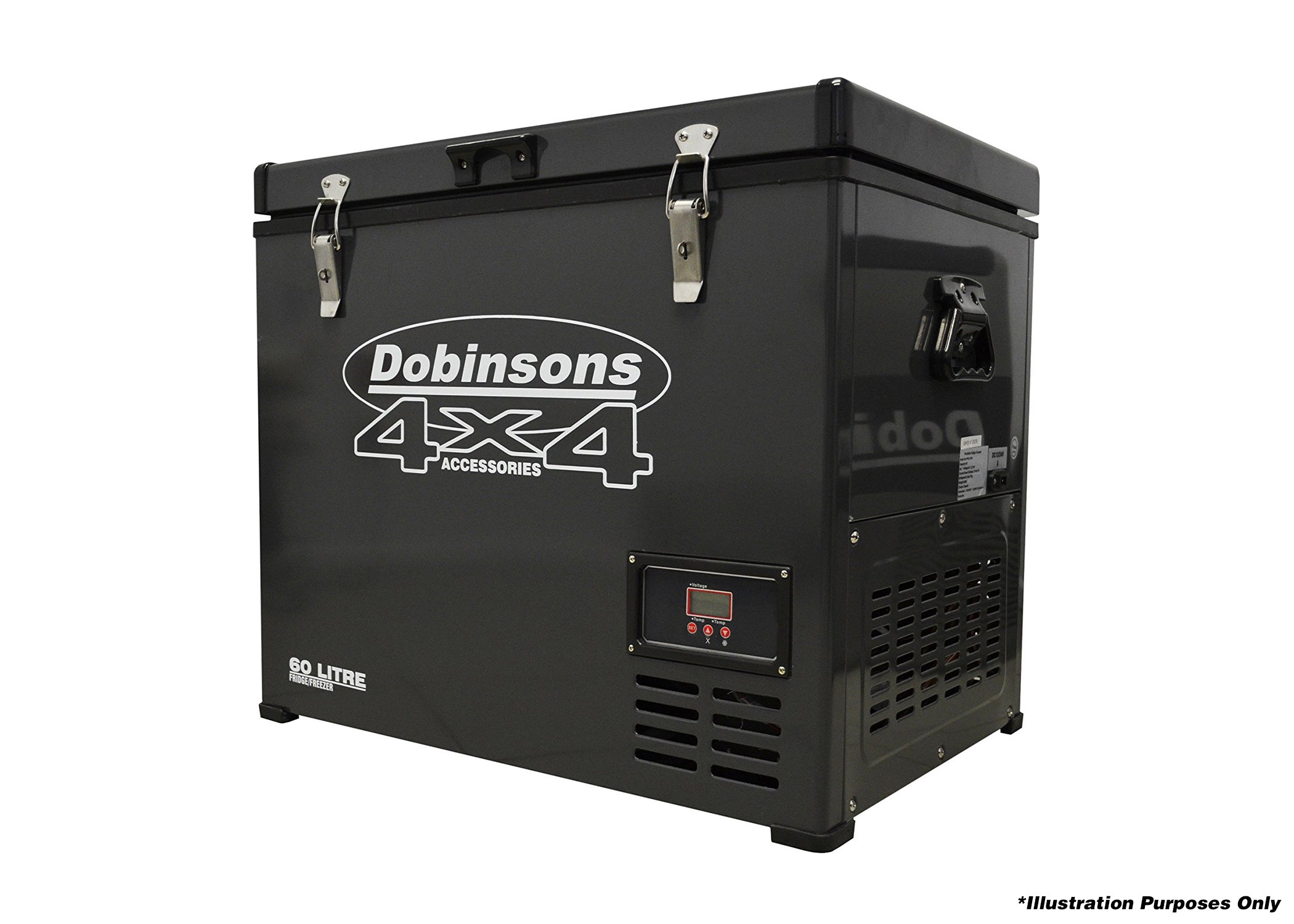 DOBINSONS | 4x4 60L Single Zone 12V Portable Fridge Freezer | FF80-3960