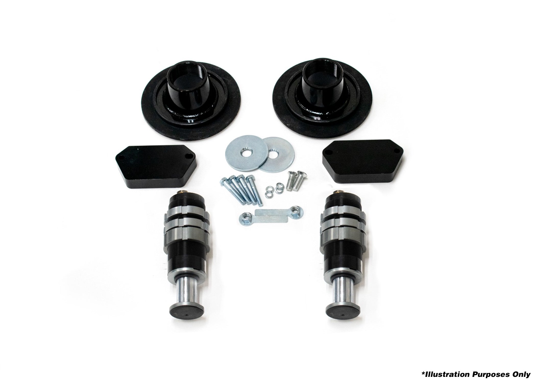 DOBINSONS | Rear Adjustable Hydraulic Bump Stop Kit For Toyota 4Runner (2003-2023), FJ Cruiser (2006 on)  Lexus GX 470 & 460 and Prado 120 & 150 | HBS59-010FKIT | HBS59-010FKIT
