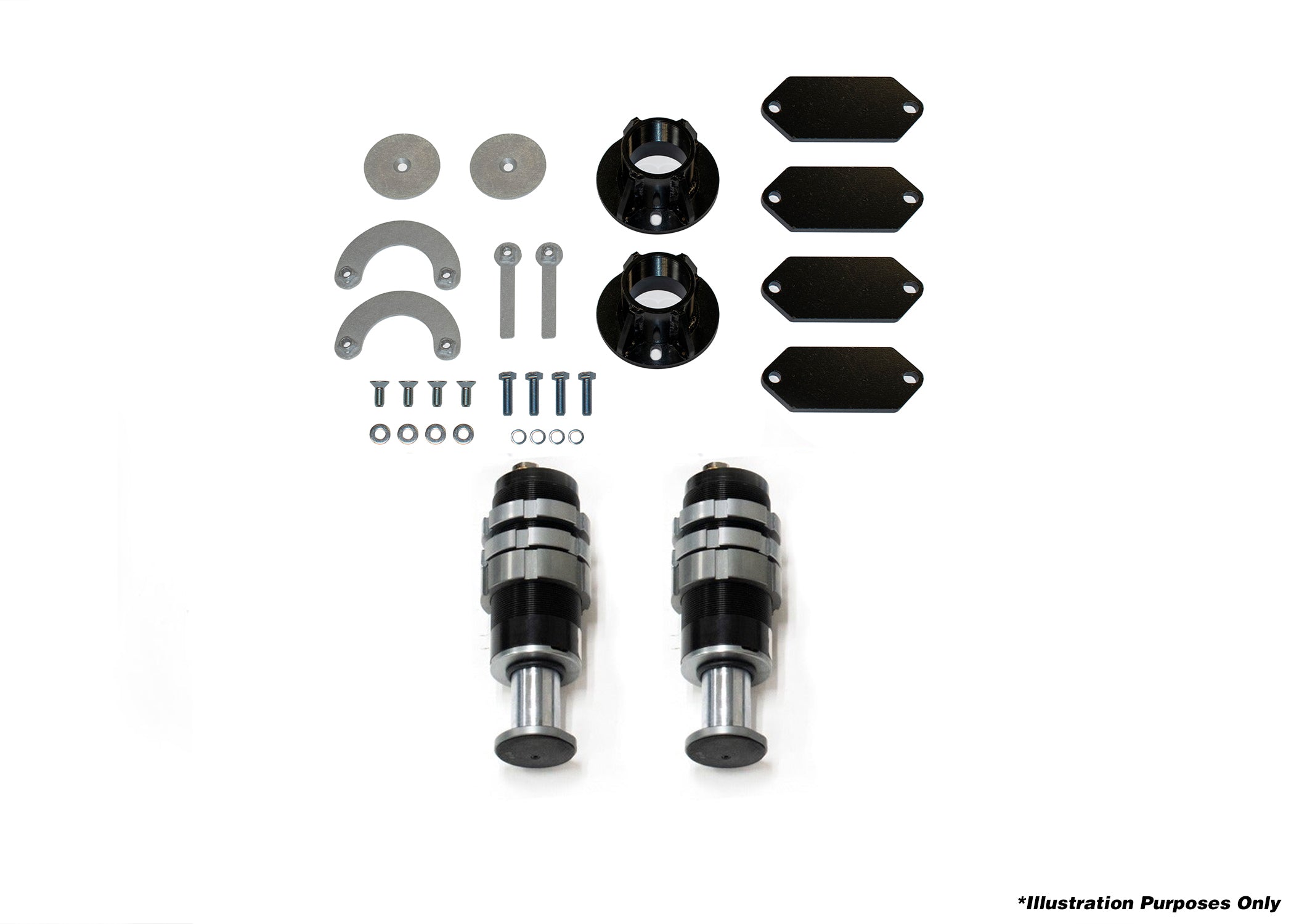 DOBINSONS | Rear Adjustable Hydraulic Bump Stop Kit For Toyota 80 Series Land Cruiser & Lexus LX450 | HBS59-019FKIT | HBS59-019FKIT