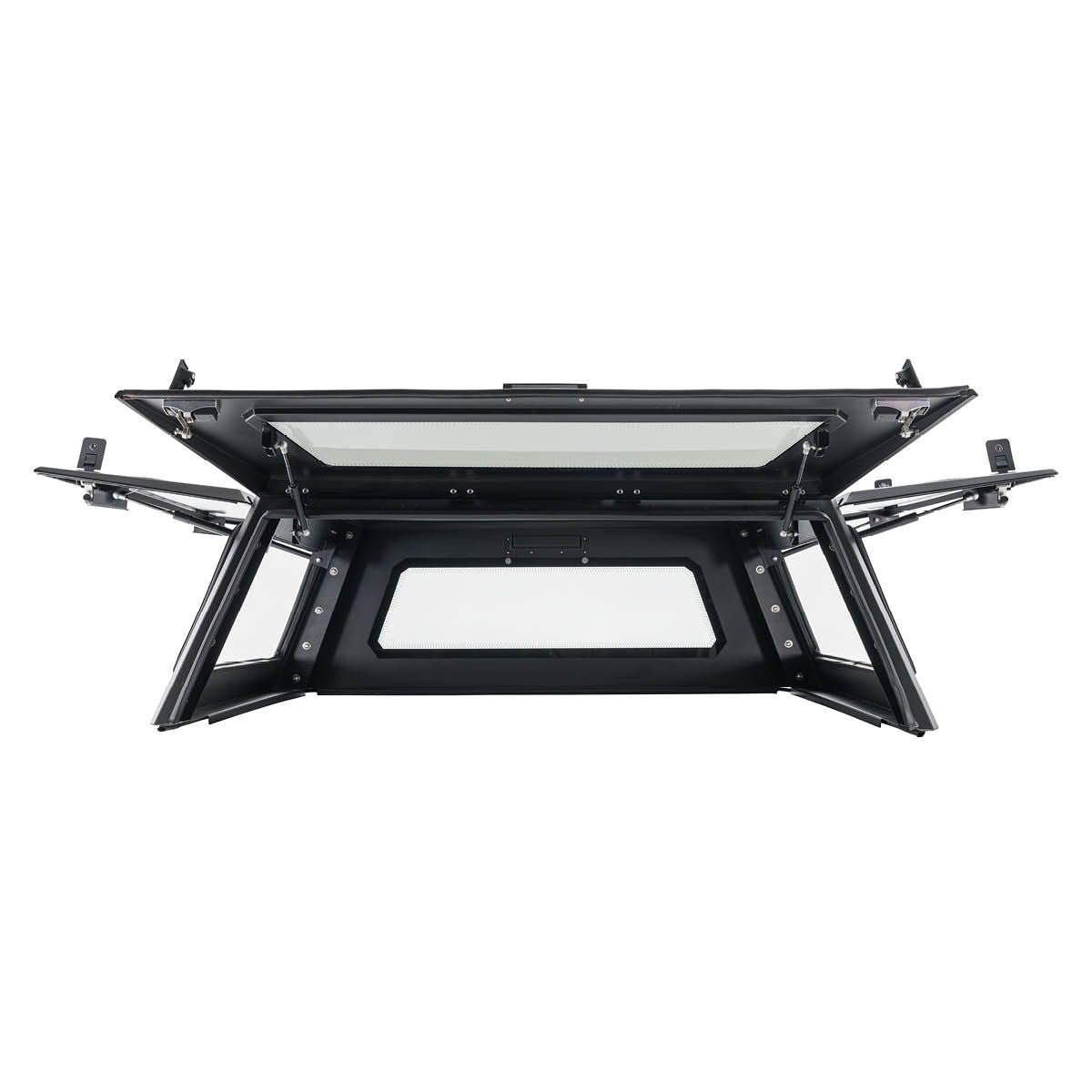 OVS | Truck Cap | Expedition - Truck Cap W/Full Wing Doors, Front and Rear Windows & 3rd Brake Light
