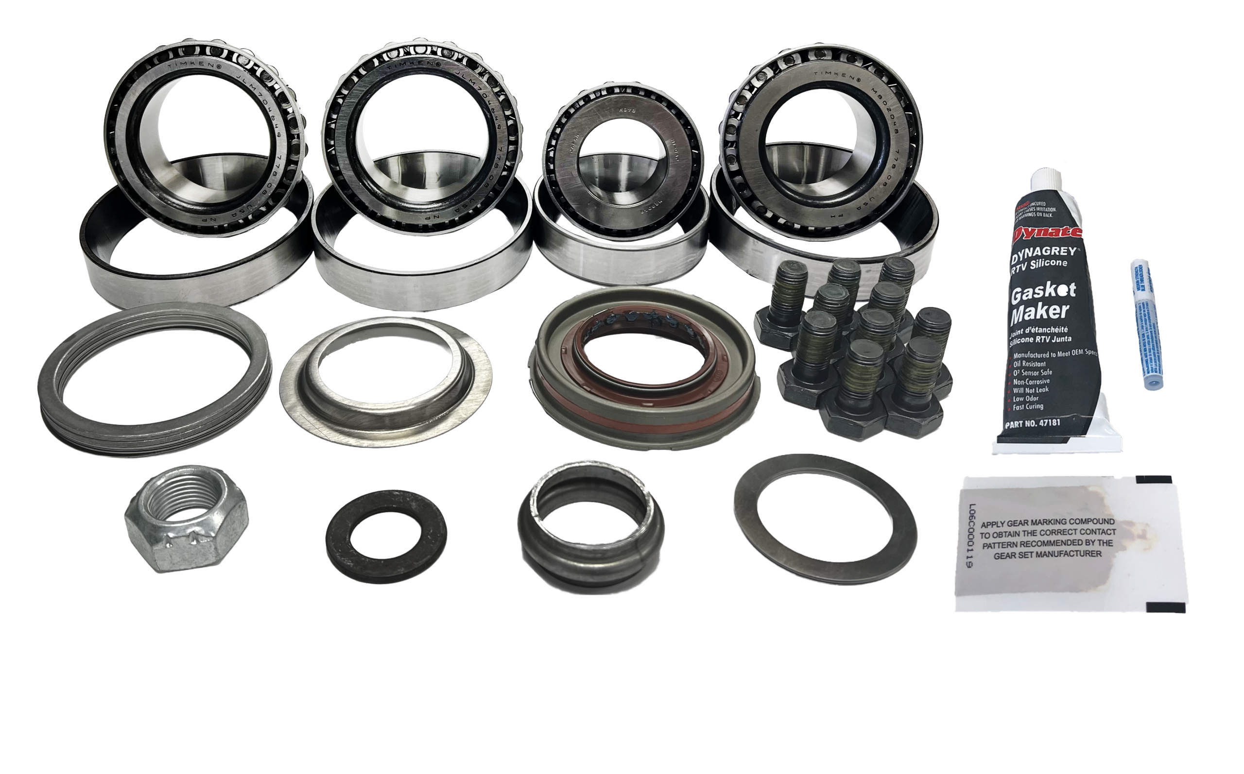Revolution Gear |Jeep JK Rubicon Dana 44 Rear Axle Koyo Install Kit | K35-2052