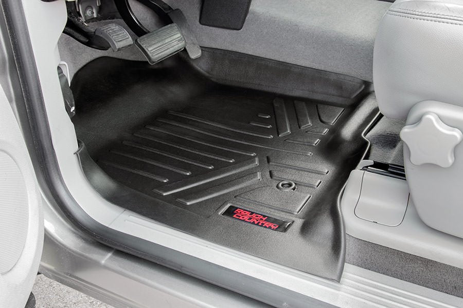 Rough Country | Floor Mats/Liners | Heavy Duty Floor Mats Front-07-13 Silverado/Sierra Rough Country | M-2071