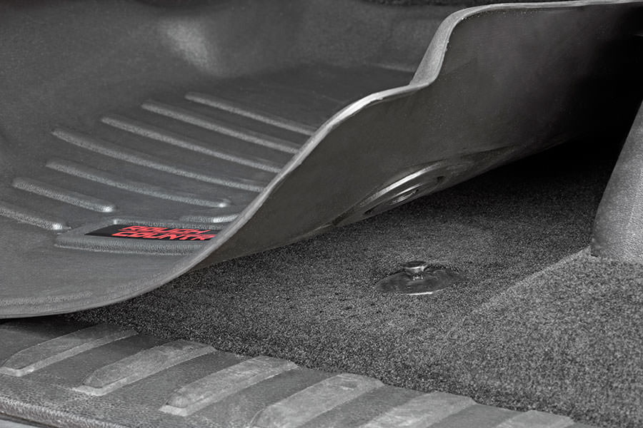 Rough Country | Floor Mats/Liners | Heavy Duty Floor Mats Front-07-13 Silverado/Sierra Rough Country | M-2071