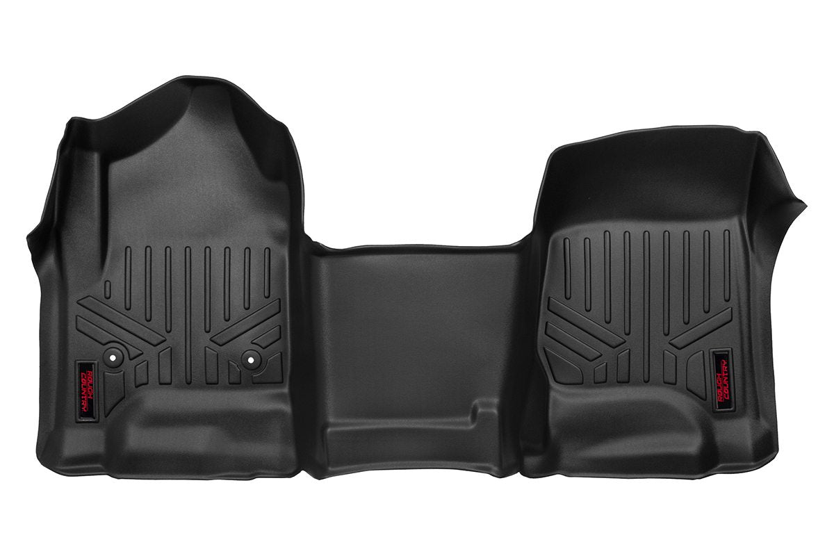 Heavy Duty Floor Mats Front 14-19 Silverado/Sierra Rough Country
