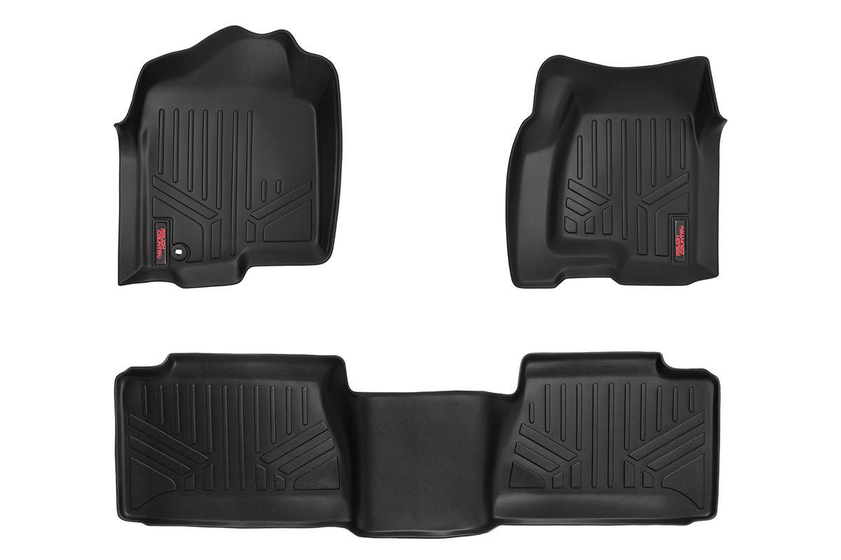 Heavy Duty Floor Mats Front/Rear-99-06 Silverado/Sierra Rough Country
