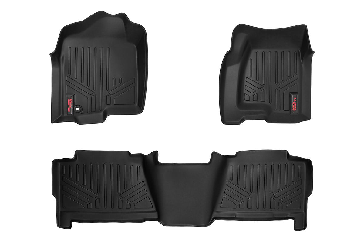 Heavy Duty Floor Mats Front/Rear-99-06 Silverado/Sierra Rough Country