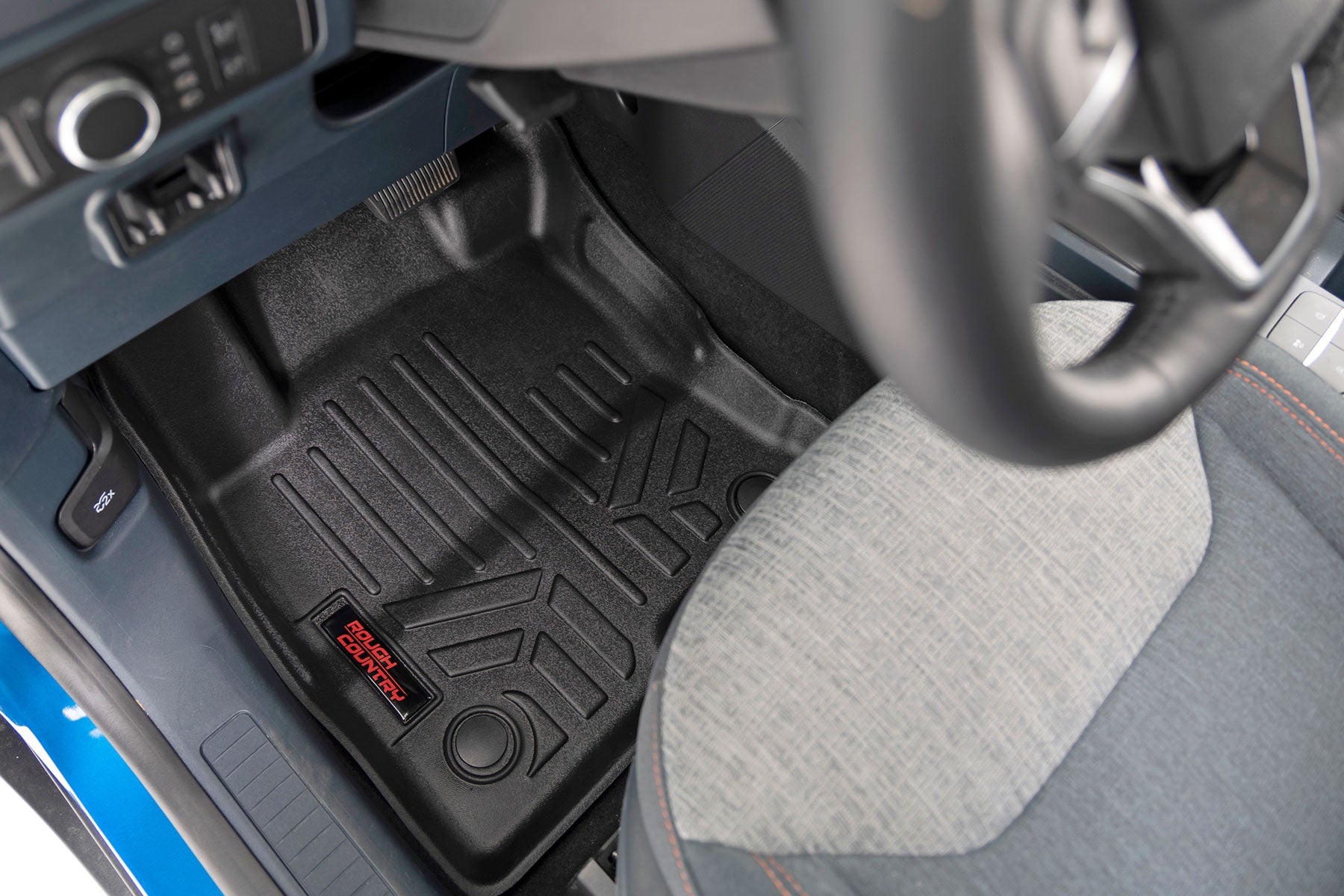 Rough Country | Floor Mats/Liners | Floor Mats Front and Rear Ford Maverick 2.0L EcoBoost 4WD (22-23) Rough Country | M-51102
