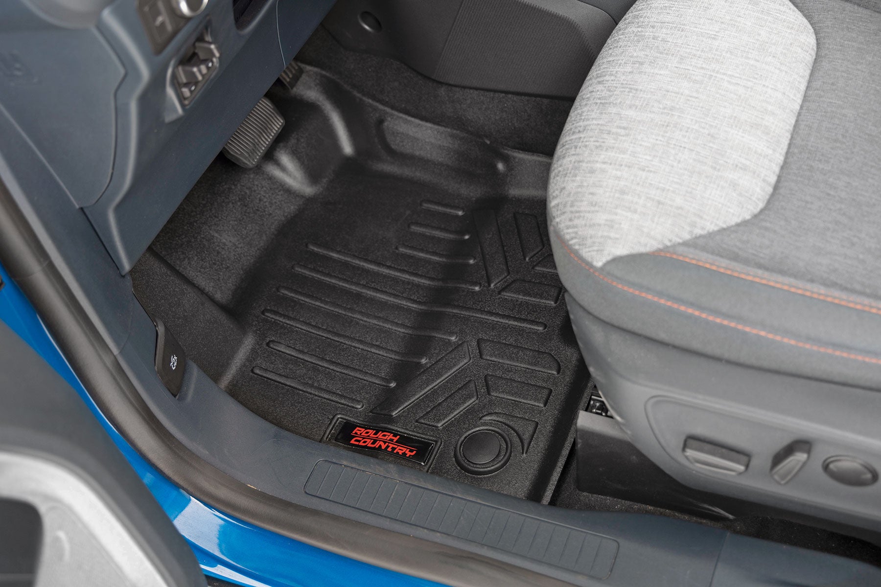 Rough Country | Floor Mats/Liners | Floor Mats Front and Rear Ford Maverick 2.0L EcoBoost 4WD (22-23) Rough Country | M-51102
