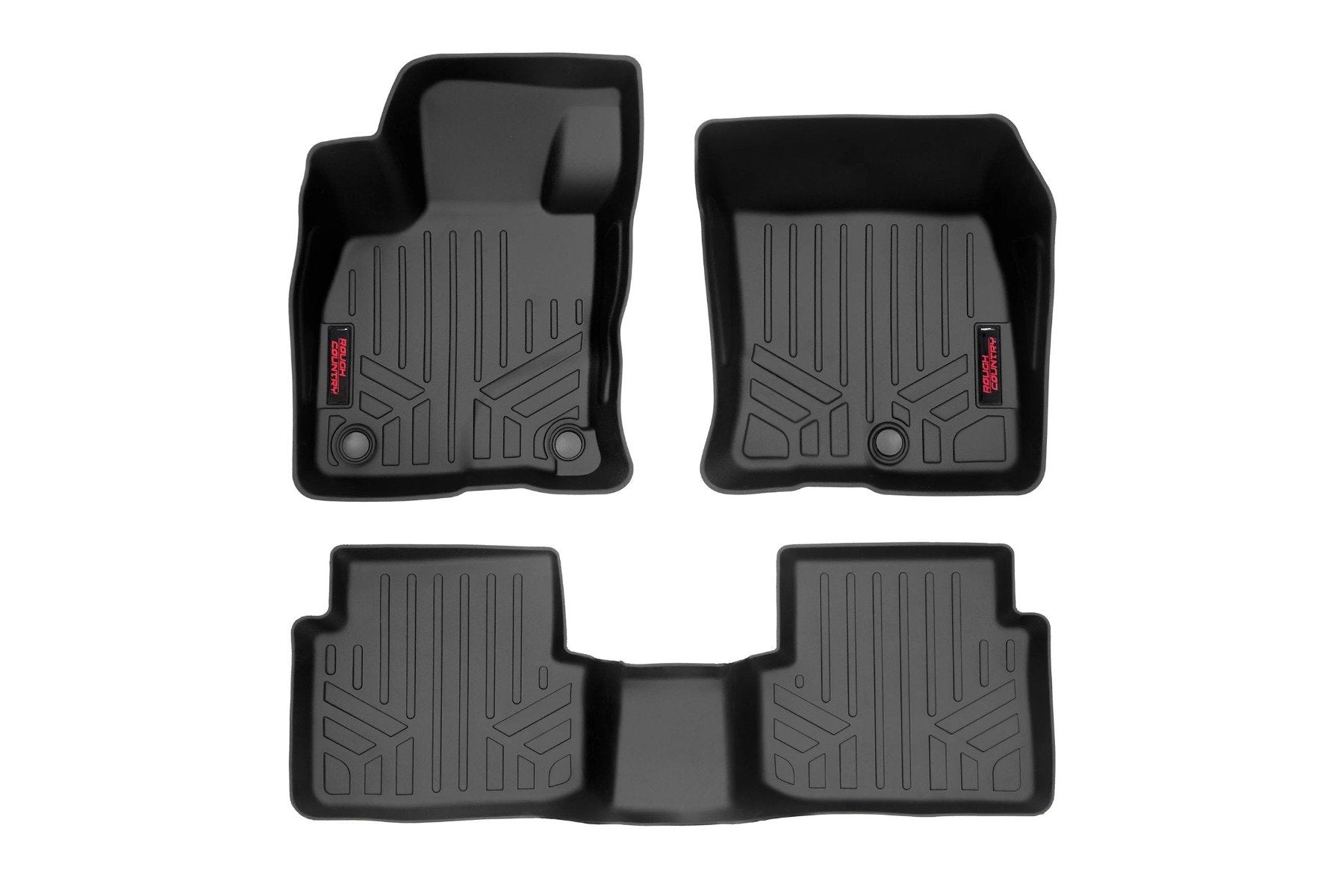 Floor Mats Front and Rear 21-22 Ford Bronco Sport 4WD Rough Country