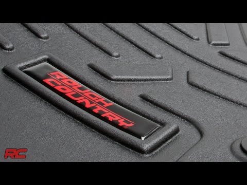 Rough Country | Floor Mats/Liners | Floor Mats Front and Rear 21-Up Ford Bronco Sport 4WD Rough Country | M-51323