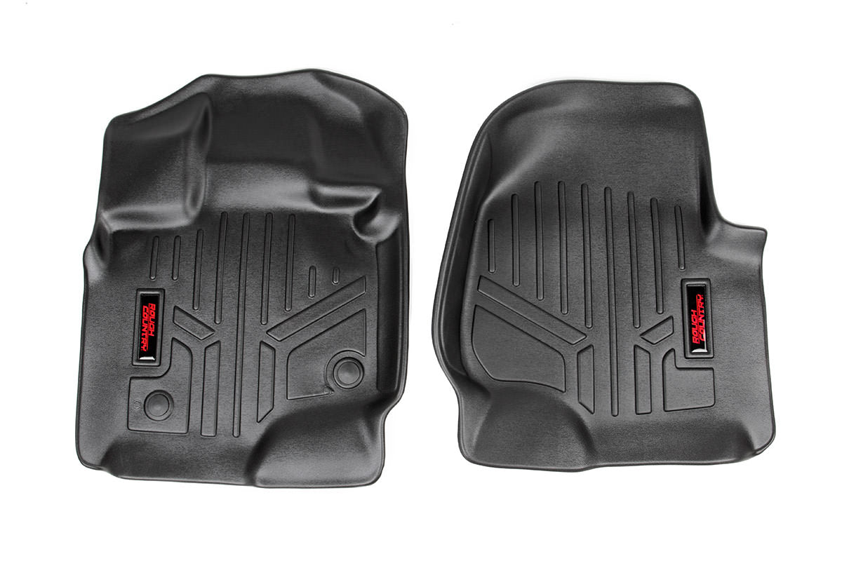Heavy Duty Floor Mats Front 15-20 Ford F-150 Rough Country