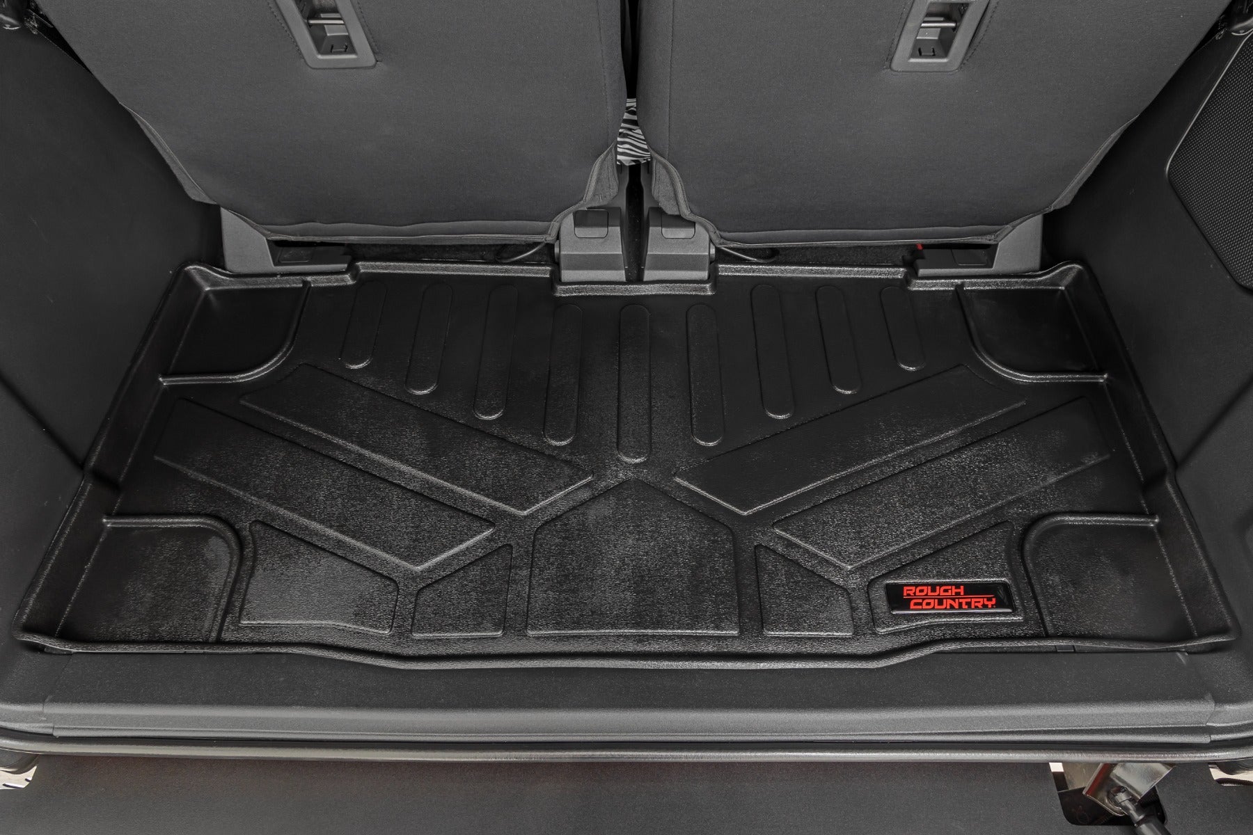 Rough Country | Cargo Box | Rear Cargo Mat 2 Door Ford Bronco 21-Up Rough Country | M-5165