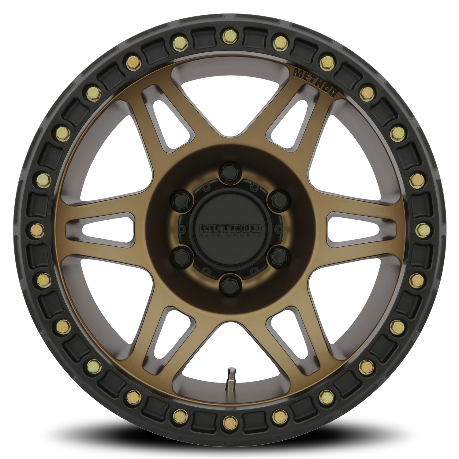 METHOD WHEELS | Aluminum Wheels 17x9 Beadlock MR106 Bolt Pattern 8 On 165.1 Offset -44 Lip Size 0 Method Bronze BRZ Method | MR10679080944B