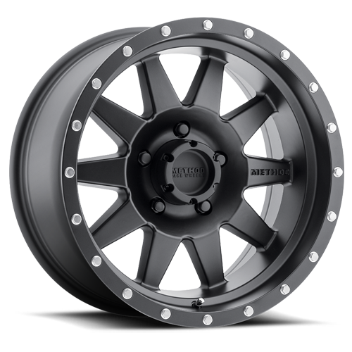 METHOD WHEELS | Aluminum Wheels 15x7 The Standard MR301 Bolt Pattern 5 On 139.7 Offset -6 Lip Size 2.36 Matte Black MB Method | MR30157055506N