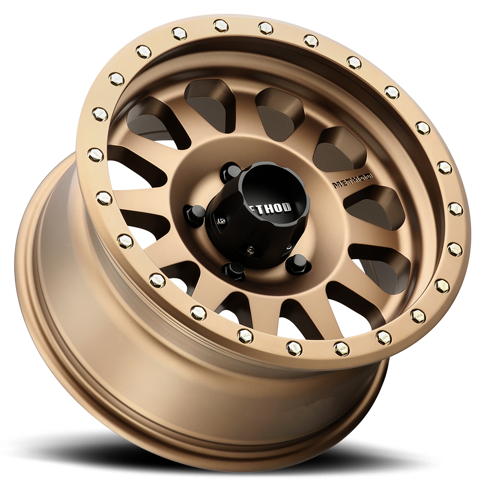 METHOD WHEELS | Aluminum Wheels 15x8 Double Standard MR304 Bolt Pattern 5 On 114.3 Offset -24 Lip Size 3.5 Method Bronze BRZ Method | MR30458012924N