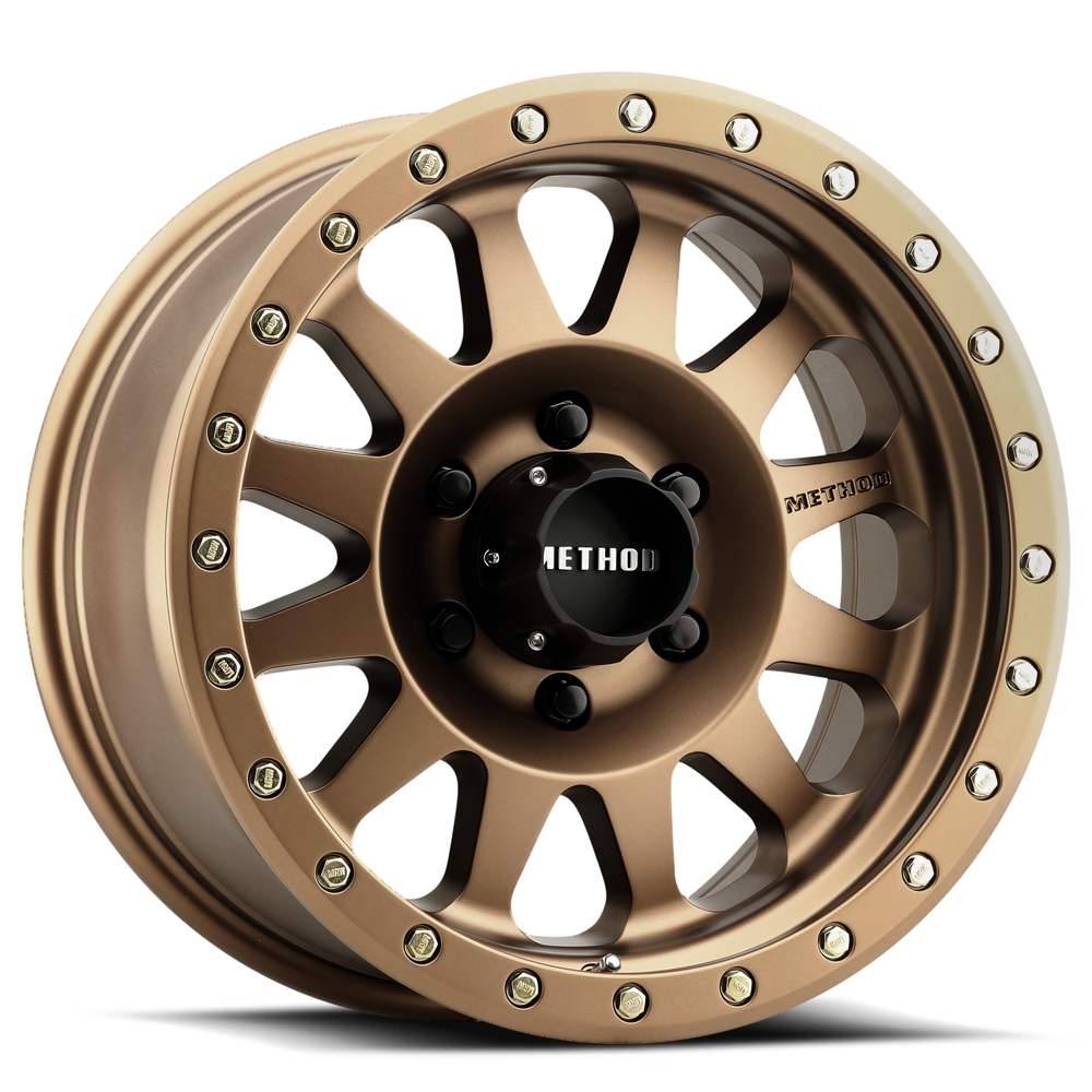 METHOD WHEELS | Aluminum Wheels 16x8 Double Standard MR304 Bolt Pattern 6 On 139.7 Offset 0 Lip Size 2.76 Method Bronze BRZ Method | MR30468060900