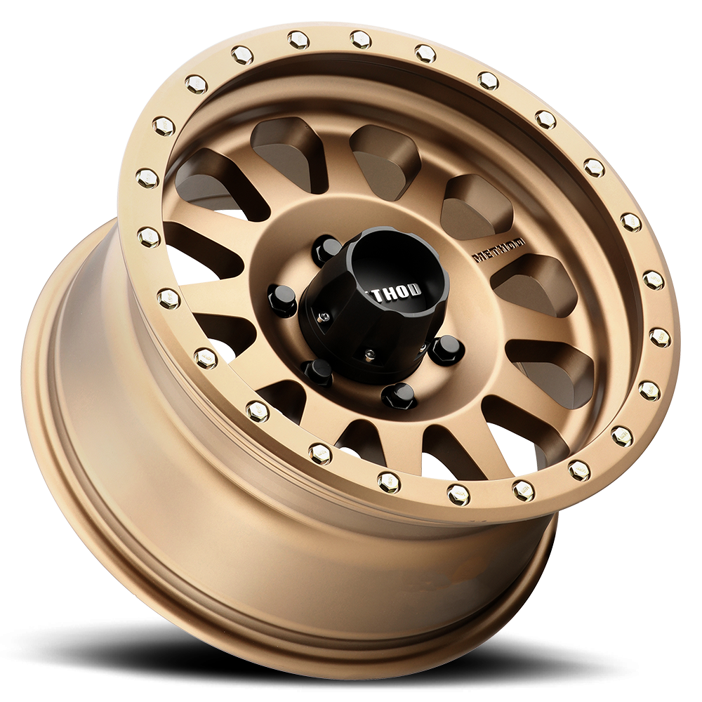 METHOD WHEELS | Aluminum Wheels 16x8 Double Standard MR304 Bolt Pattern 6 On 139.7 Offset 0 Lip Size 2.76 Method Bronze BRZ Method | MR30468060900