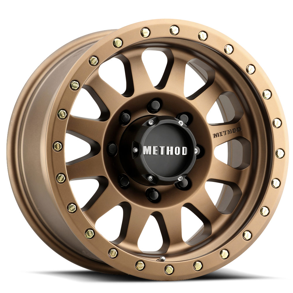 METHOD WHEELS | Aluminum Wheels 17x8.5 Double Standard MR304 Bolt Pattern 8 On 170 Offset 0 Lip Size 2.6 Method Bronze BRZ Method | MR30478587900