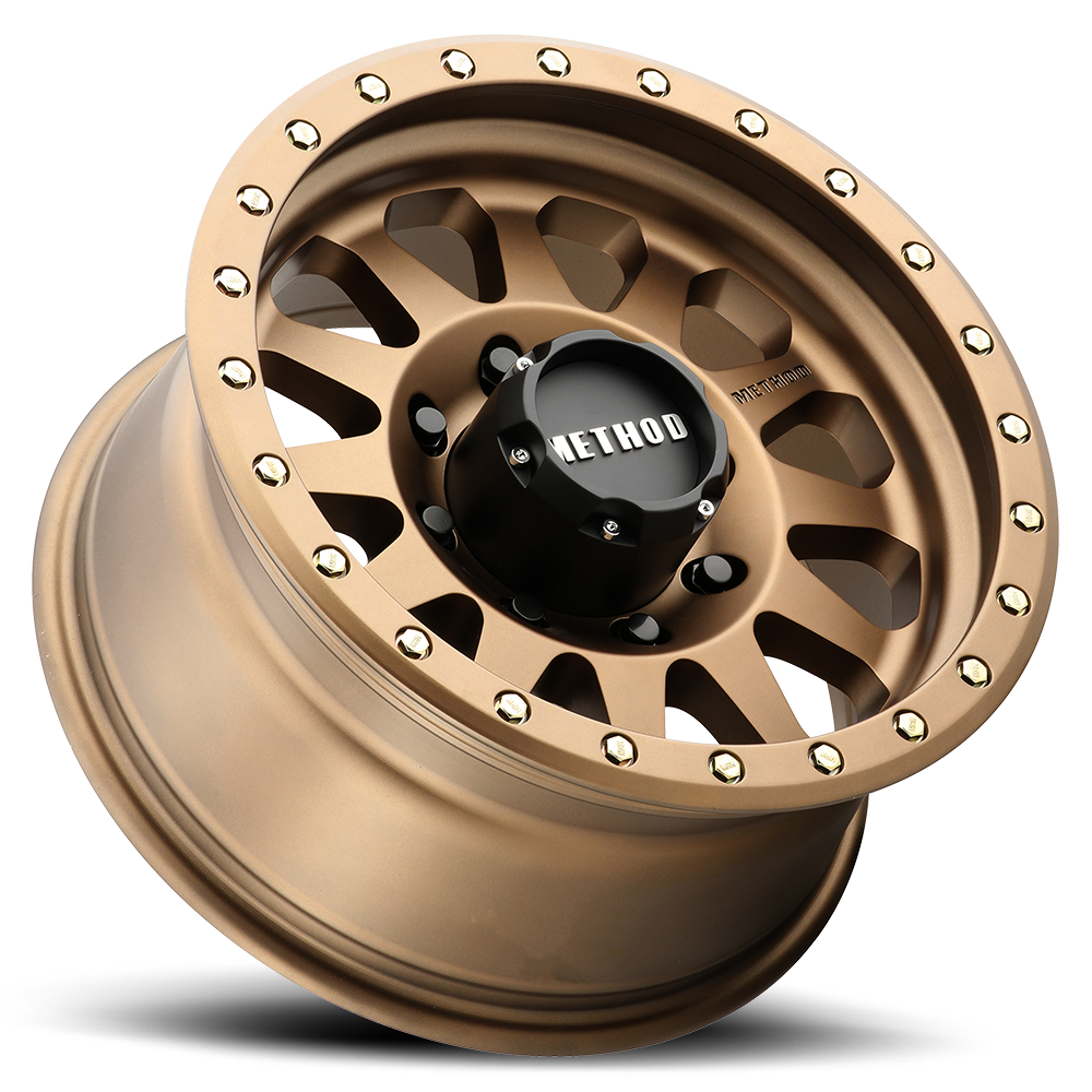 METHOD WHEELS | Aluminum Wheels 17x8.5 Double Standard MR304 Bolt Pattern 8 On 170 Offset 0 Lip Size 2.6 Method Bronze BRZ Method | MR30478587900