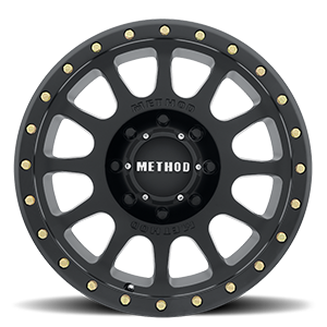 METHOD WHEELS | Aluminum Wheels 17x8.5 NV MR305 Bolt Pattern 8 On 170 Offset 0 Lip Size 1.3 Matte Black MB Method | MR30578587500