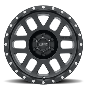 METHOD WHEELS | Aluminum Wheels 17x8.5 Mesh MR306 Bolt Pattern 6 On 135 Offset 0 Lip Size 1.81 Matte Black MB Method | MR30678516500