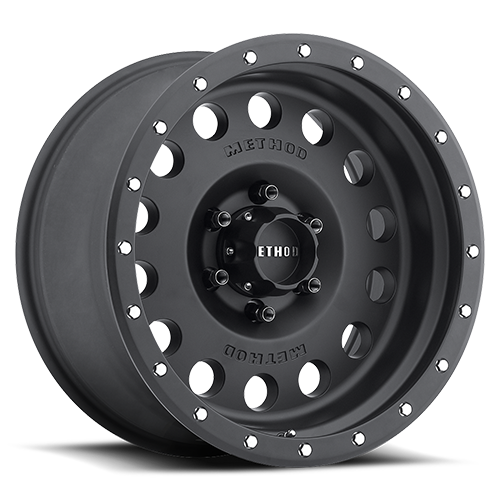METHOD WHEELS | Aluminum Wheels 17x8.5 Hole MR307 Bolt Pattern 6 On 135 Offset 0 Lip Size 3.07 Matte Black MB Method | MR30778516500