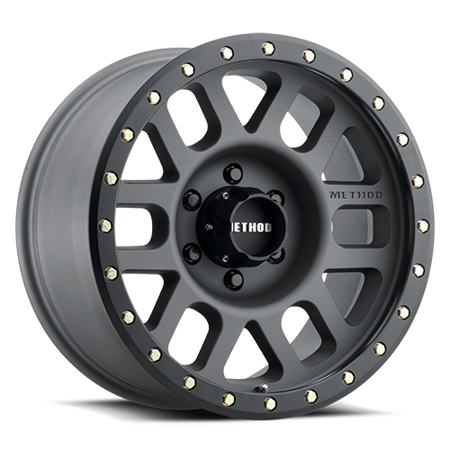 METHOD WHEELS | Aluminum Wheels 17x8.5 Grid MR309 Bolt Pattern 6 On 135 Offset 0 Lip Size 1.61 Matte Black MB Method | MR30978516500