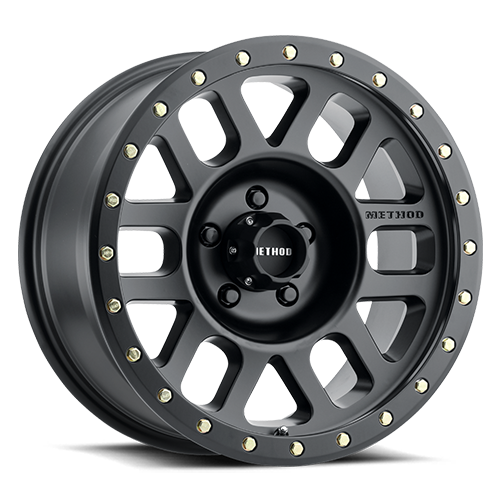METHOD WHEELS | Aluminum Wheels 17x8.5 Grid MR309 Bolt Pattern 5 On 150 Offset 0 Lip Size 1.61 Matte Black MB Method | MR30978558500