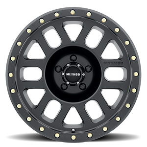 METHOD WHEELS | Aluminum Wheels 17x8.5 Grid MR309 Bolt Pattern 5 On 150 Offset 0 Lip Size 1.61 Matte Black MB Method | MR30978558500