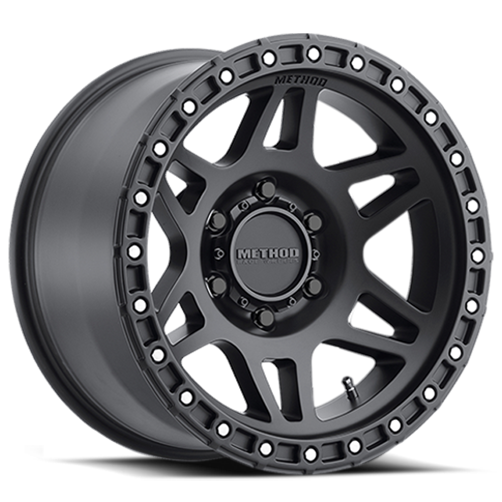 METHOD WHEELS | Aluminum Wheels 17x8.5 MR312 Bolt Pattern 5 On 139.7 Offset 0 Lip Size 0.98 Matte Black MB Method | MR31278555500