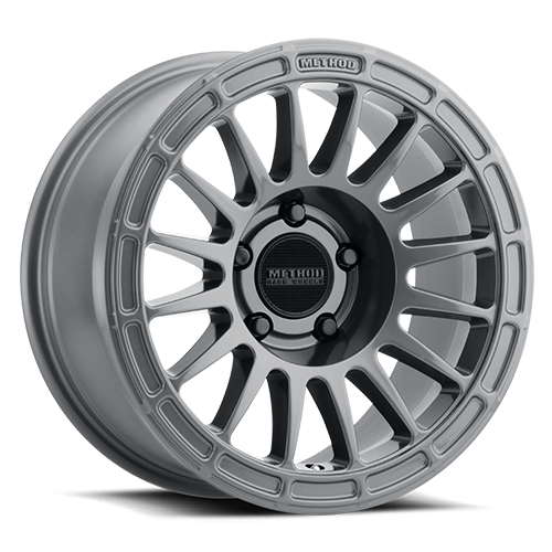 METHOD WHEELS | Aluminum Wheels 15x7 MR314 Bolt Pattern 5 On 100 Offset 15 Lip Size 0 Gloss Titanium GY Method | MR31457051815