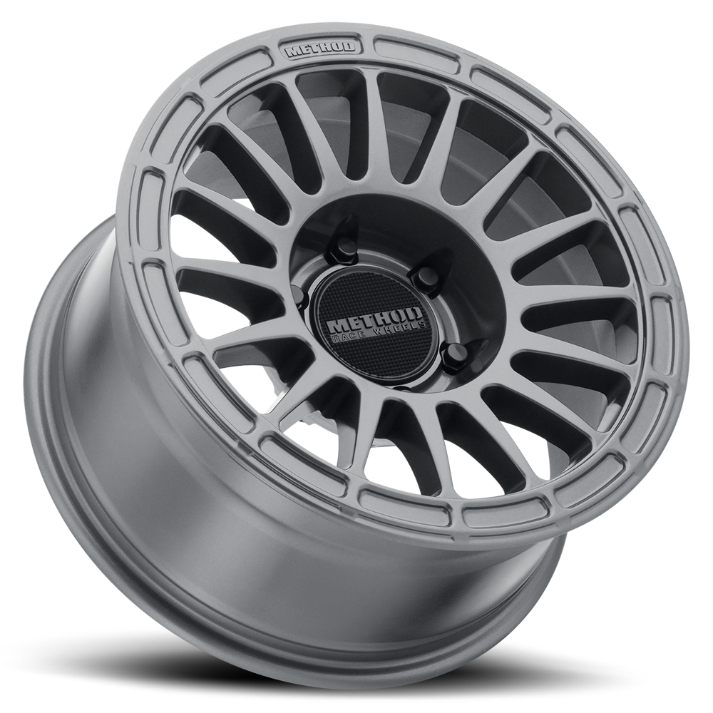 METHOD WHEELS | Aluminum Wheels 15x7 MR314 Bolt Pattern 5 On 100 Offset 15 Lip Size 0 Gloss Titanium GY Method | MR31457051815