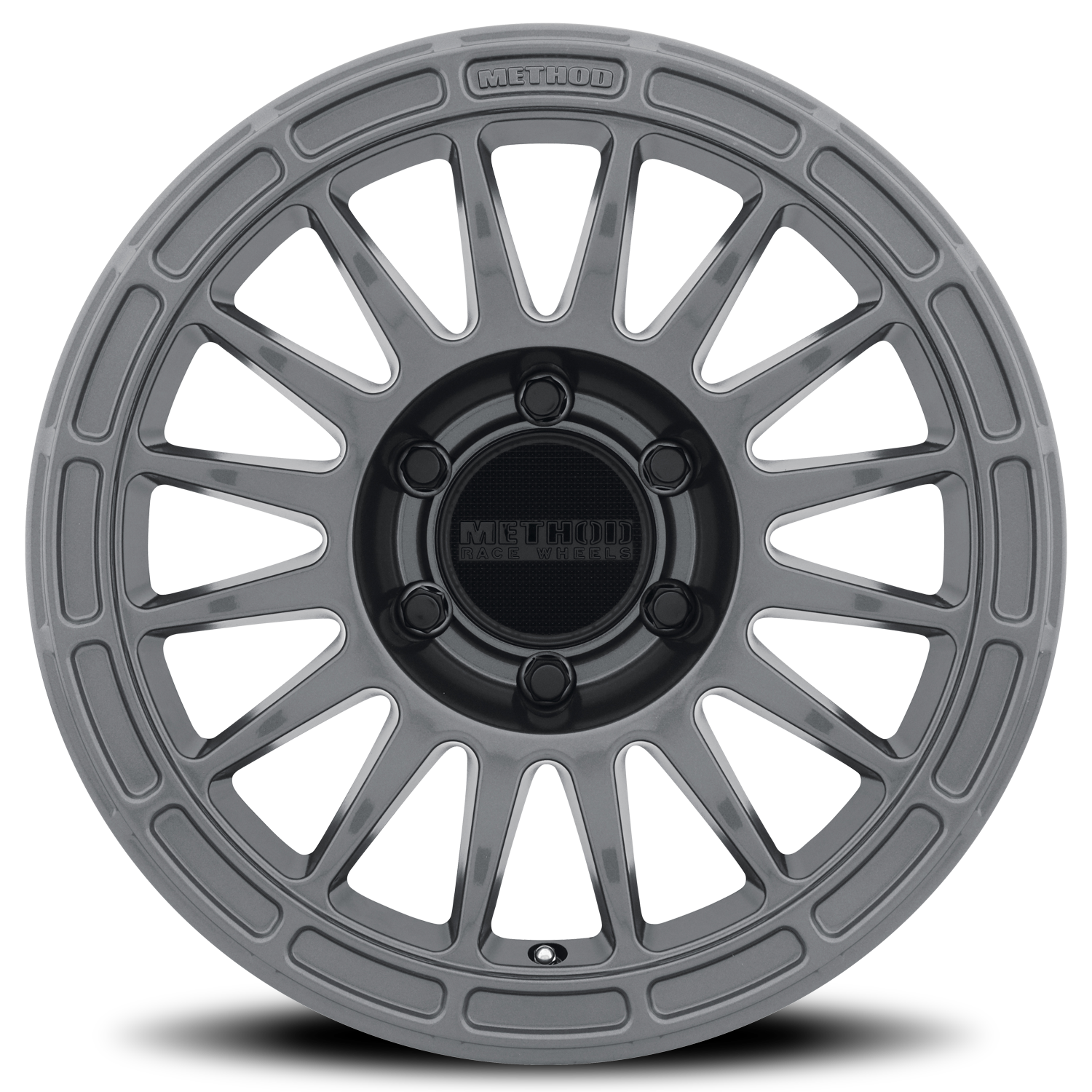 METHOD WHEELS | Aluminum Wheels 15x7 MR314 Bolt Pattern 5 On 100 Offset 15 Lip Size 0 Gloss Titanium GY Method | MR31457051815