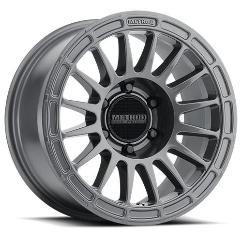 METHOD WHEELS | Aluminum Wheels 17x7.5 MR314 Bolt Pattern 6 On 114.3 Offset 24 Lip Size 0 Gloss Titanium GY Method | MR31477564824