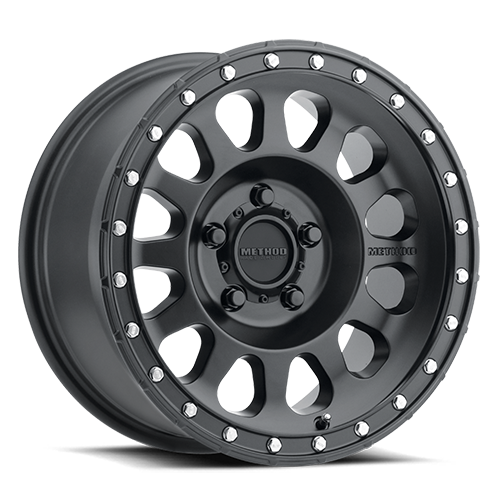 METHOD WHEELS | Aluminum Wheels 17x8.5 MR315 Bolt Pattern 5 On 150 Offset 0 Lip Size 1.65 Matte Black MB Method | MR31578558500