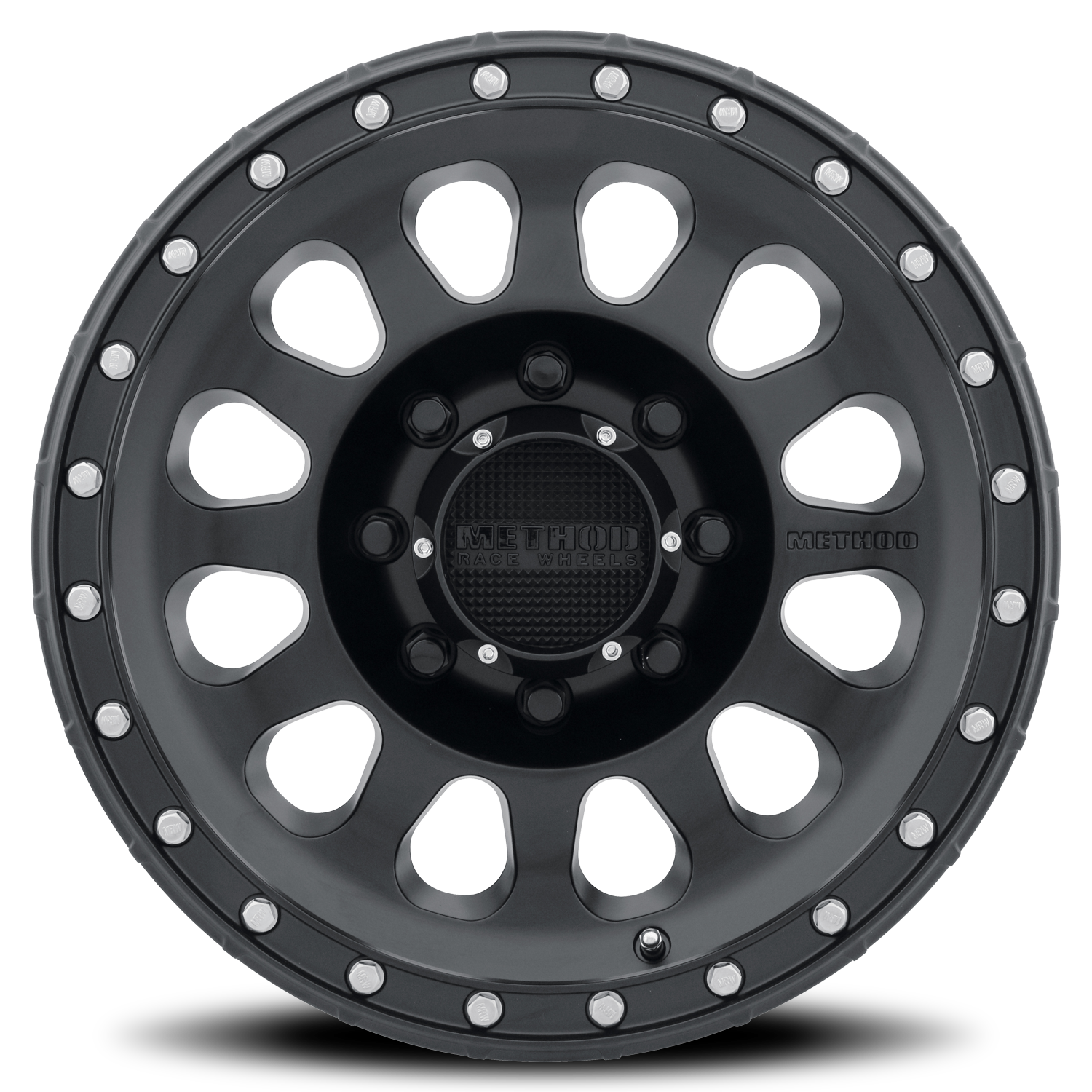 METHOD WHEELS | Aluminum Wheels 17x8.5 MR315 Bolt Pattern 8 On 170 Offset 0 Lip Size 1.65 Matte Black MB Method | MR31578587500