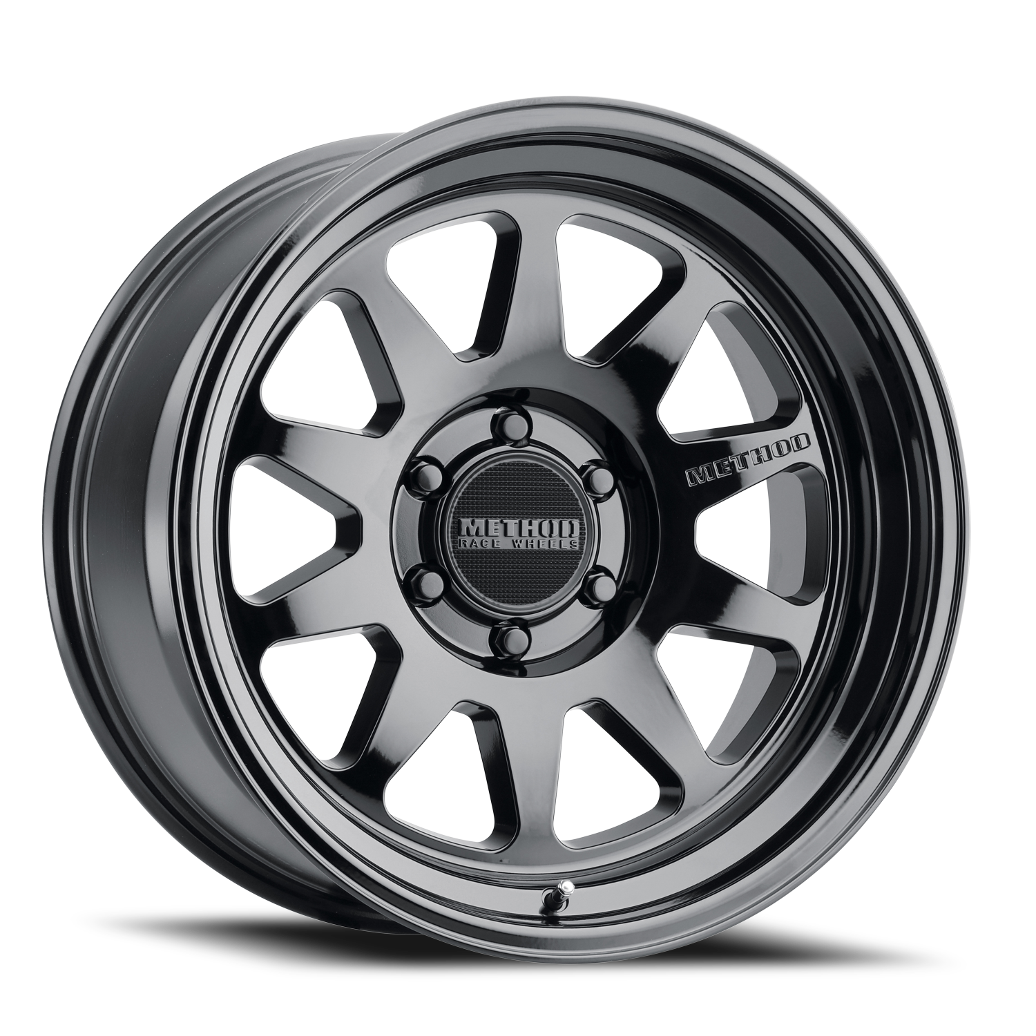METHOD WHEELS | Aluminum Wheels 20x10 MR316 Bolt Pattern 6 On 139.7 Offset -18 Lip Size 1.77 Gloss Black GB Method | MR316210601318N