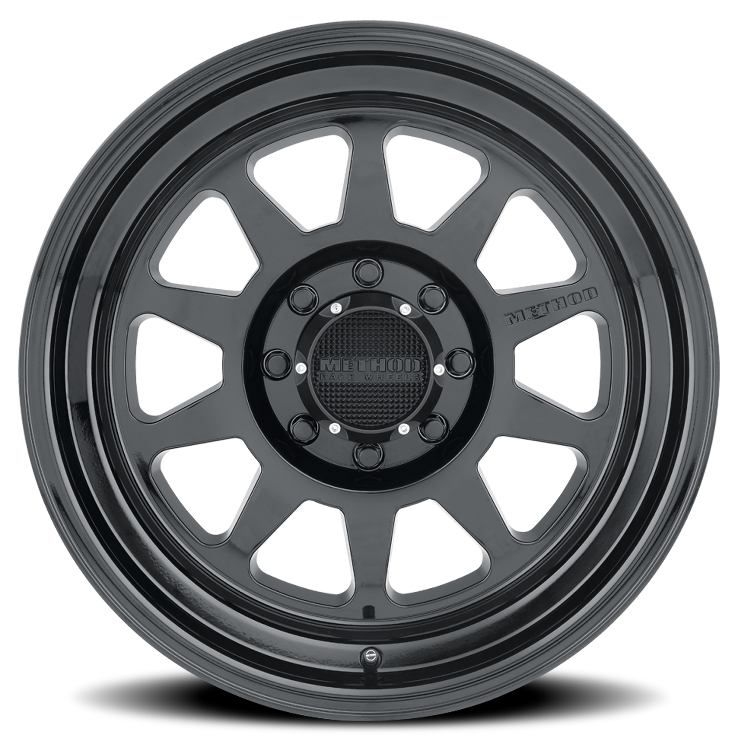 METHOD WHEELS | Aluminum Wheels 20x10 MR316 Bolt Pattern 8 On 170 Offset -18 Lip Size 3.03 Gloss Black GB Method | MR316210871318N