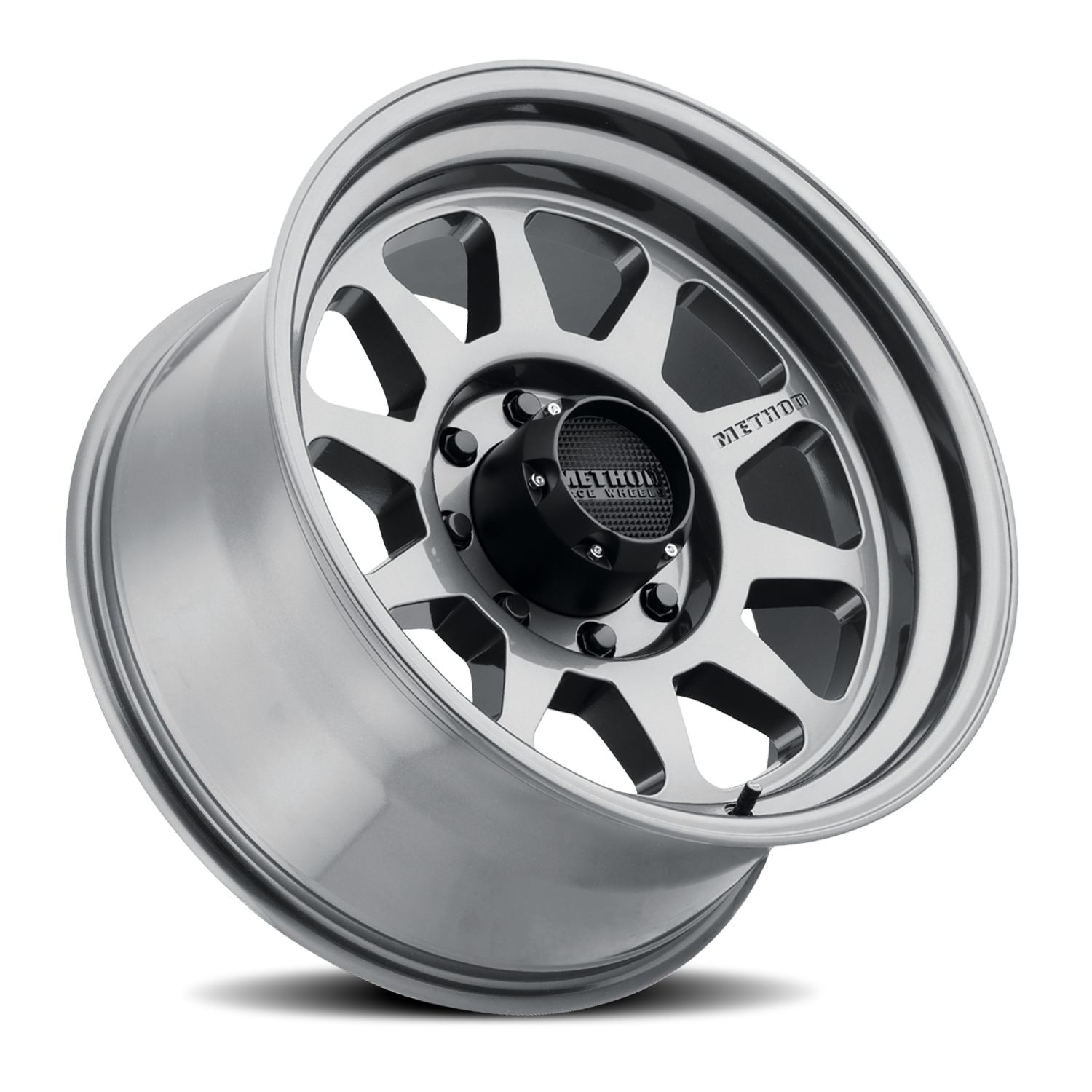METHOD WHEELS | Aluminum Wheels 20x10 MR316 Bolt Pattern 8 On 170 Offset -18 Lip Size 3.03 Gloss Titanium TT Method | MR31621087818N