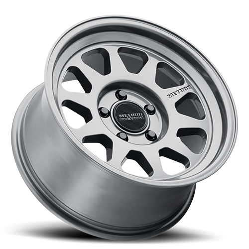 METHOD WHEELS | Aluminum Wheels 17x8 MR316 Bolt Pattern 5 On 150 Offset 25 Lip Size 1.5 Gloss Titanium TT Method | MR31678058825