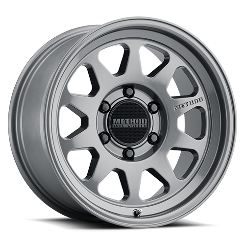 METHOD WHEELS | Aluminum Wheels 17x8 MR316 Bolt Pattern 6 On 120 Offset 25 Lip Size 1.5 Gloss Titanium TT Method | MR31678062825