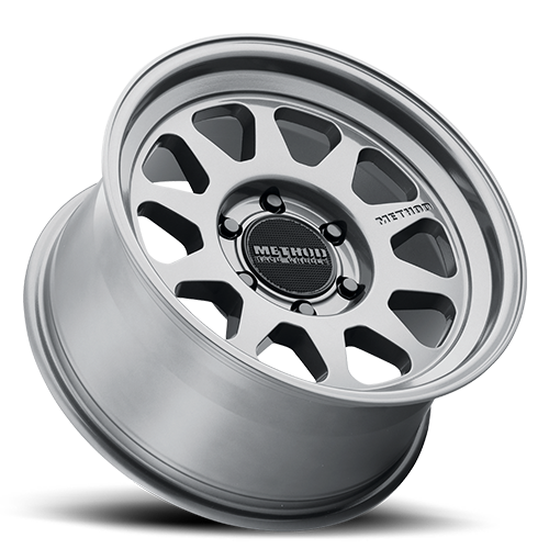 METHOD WHEELS | Aluminum Wheels 17x8 MR316 Bolt Pattern 6 On 120 Offset 25 Lip Size 1.5 Gloss Titanium TT Method | MR31678062825