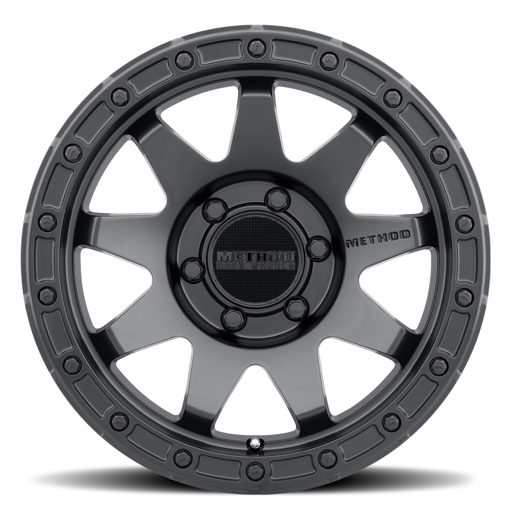 METHOD WHEELS | Aluminum Wheels 17x8.5 MR317 Bolt Pattern 6 On 135 Offset 0 Lip Size 0.83 Matte Black MB Method | MR31778516500