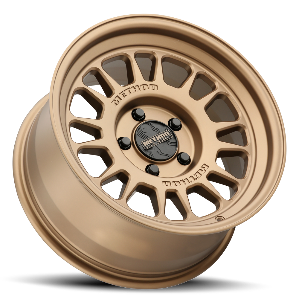 METHOD WHEELS | Aluminum Wheels 15x7 MR318 Bolt Pattern 5 On 100 Offset 15 Lip Size 1.69 Method Bronze BZ Method | MR31857051915