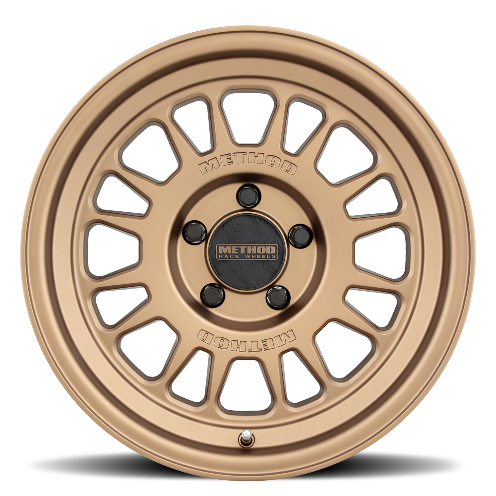 METHOD WHEELS | Aluminum Wheels 15x7 MR318 Bolt Pattern 5 On 100 Offset 15 Lip Size 1.69 Method Bronze BZ Method | MR31857051915